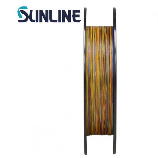 Ligne De Pêche Sunline P.E Amazer X8 HG Jigging 300m - Résistance 54lb, Multicolore